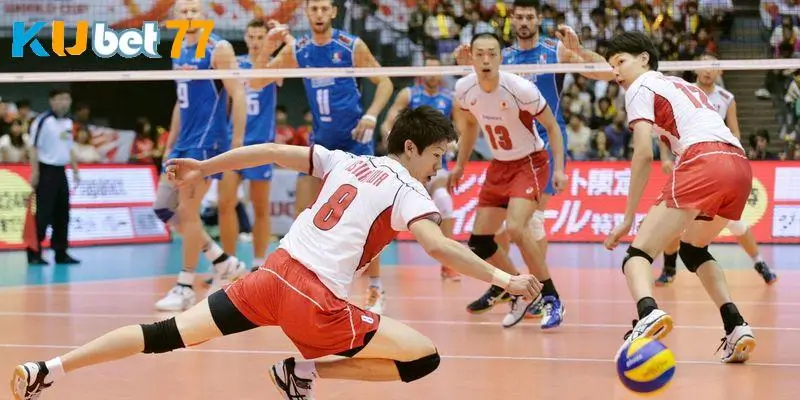 Các hình thức cược bóng chuyền hấp dẫn hàng đầu ở nhà cái Kubet77