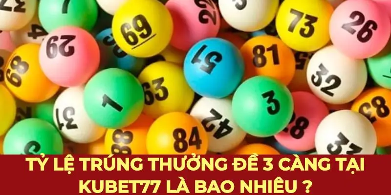 Tỷ lệ trúng thưởng đề 3 càng tại Kubet77 là bao nhiêu ?